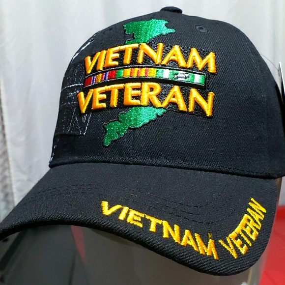 MILITARY VIETNAM VETERAN Hat - Picture 2 of 4